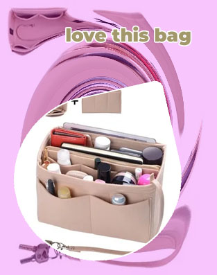 Expandable makeup bag