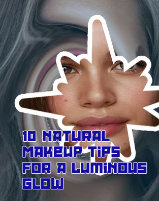 Natural face makeup